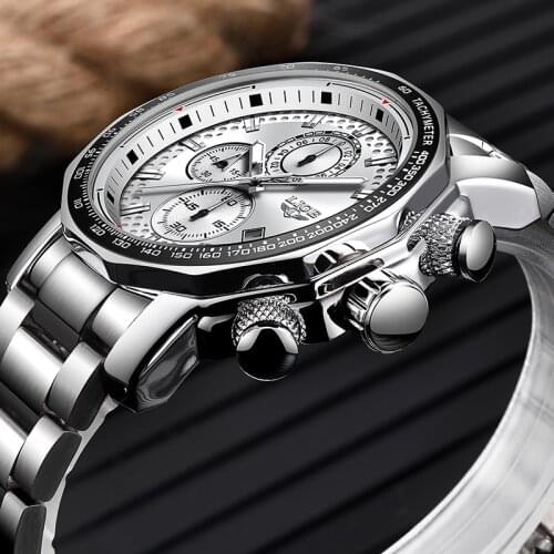 LIGE New Simple Men For Watch Fashion Luminous Large Dial Watch Men Top Luxury Waterproof Sport Men Watches 2020 Reloj Hombre