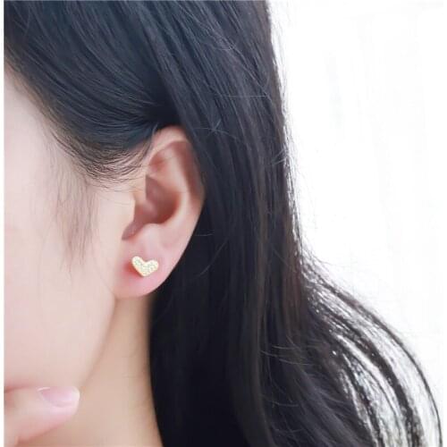 Женские золотые серьги LYSFS China At AliExpress