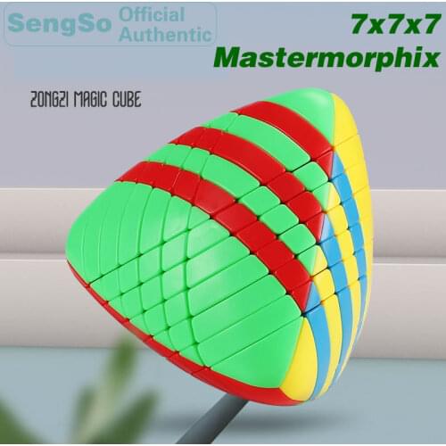 ShengShou Mastermorphix 7x7x7 Magic Cube Rice Dumpling 7x7 Cubo Magico Professional Neo Speed Puzzle Antistress Toys