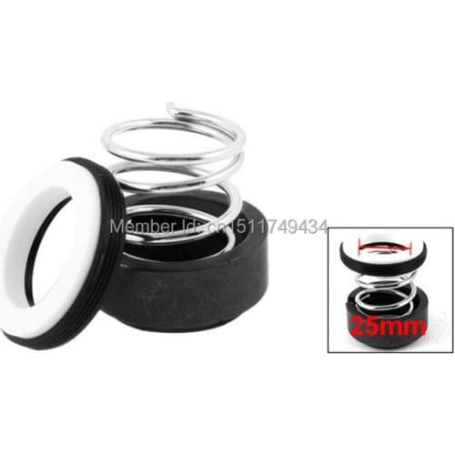 Single Coil Spring Water Pump Mechanical Shaft Seal 25mm Dia