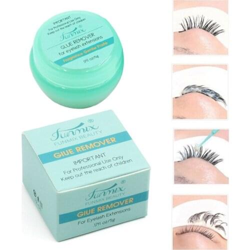 Non-irritating Adhesive Gel Remover Grafting Eyelash Extension Makeup Remover 5g Tasteless Gentle Glue Eye Lashes Glue Remover