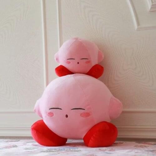 2020 New Bandai Kawaii Kirby Cartoon Cute Plush Doll Pillow Doll Doll Stuffed Animal Toys Children Birthday Gift Home Decoration