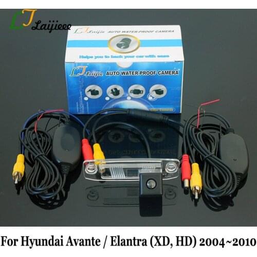 Parking Camera For Hyundai Avante Elantra XD HD 2004~2010 / RCA AUX Interface HD Night Vision Car Wireless Rearview Camera Back
