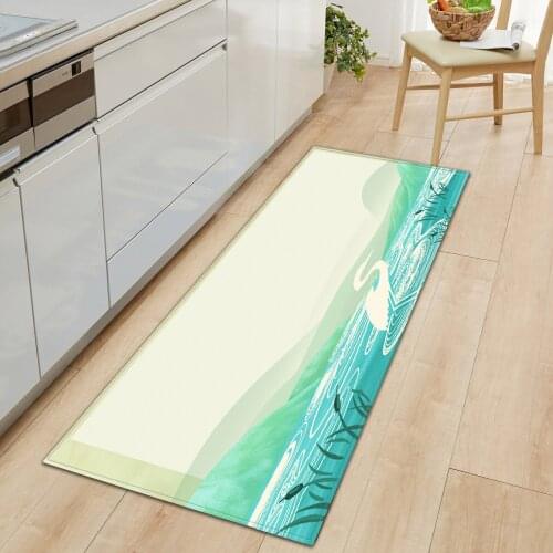 Printed Welcome Doormat Soft Carpet Absorbent Bathroom Floor Mats Kitchen Rugs Nonslip Bedroom Carpets Foot Mat Living Room Rug