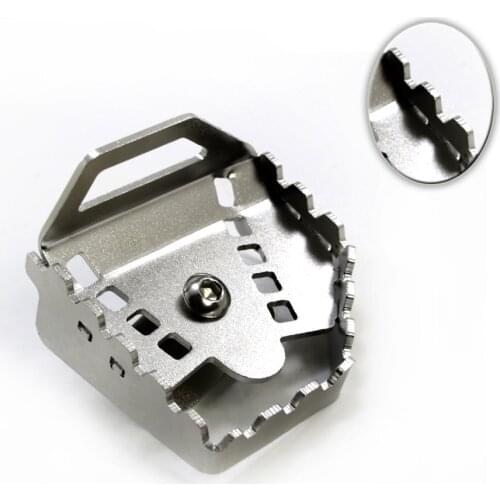 Motorcycle Rear Foot Brake Lever Pedal Enlarge Extension Peg Pad Extender For BMW R nineT Scrambler/R nineT Urban G/S