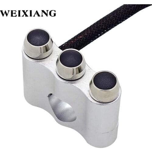 7/8" 22mm CNC Aluminum Alloy Motorcycle Handlebar Control Switch Motorbike Horn Button Electric Start Kill Fog Lamp Light ON OFF