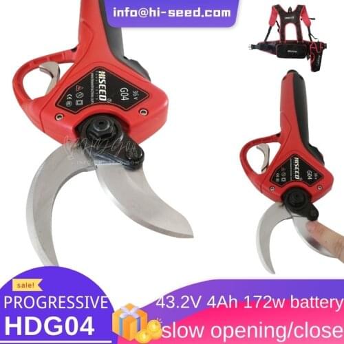 Rechargeable horticultural Garden pruning electric shear Branch shear Cutting diameter 40MM