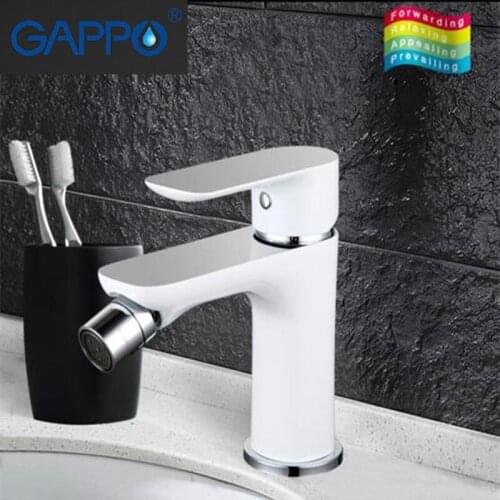 GAPPO bathroom Basin Faucet deck mounted toilet mixer tap ceramic valve core bidet faucet sprayer grifo de lavabo G5048
