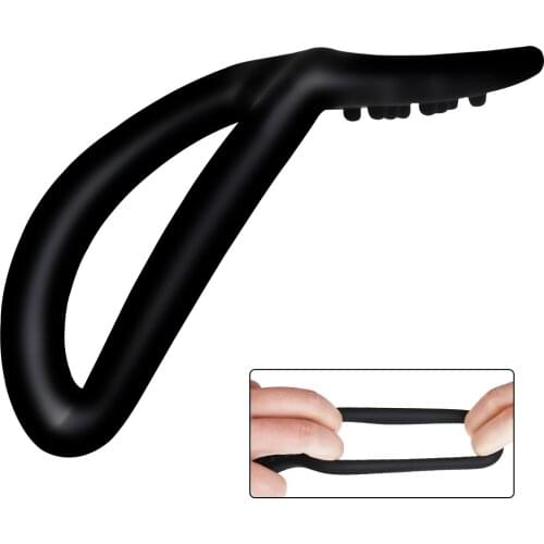 Silicone Cock Ring Delay Premature Clitoral Stimulator High Elasticity Time Lasting Penis Erect Ring Trainer Sex Toys For Men 18