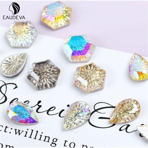 Nail Rhinestonescrystal Drop Diamonds 3D Manicure Nail Art Decoration Charms Jewelry Nail Art Jewelry Decorations New