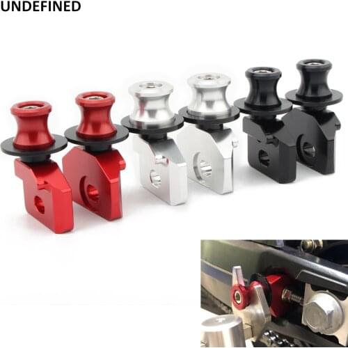 Swingarm Slider Chain Adjustment Mount Bracket Block Spools Slider Screw for Honda CB650R CBR650R CB650F CBR650F 2014-2020