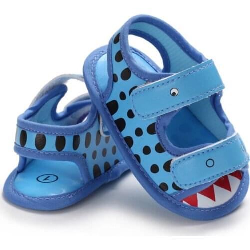 Soft Sole Outdoor Shoes 0-18M 2019 Summer PU Infant Toddler Shoes Baby Shoes Casual Style Fashion Baby Boys Shoes