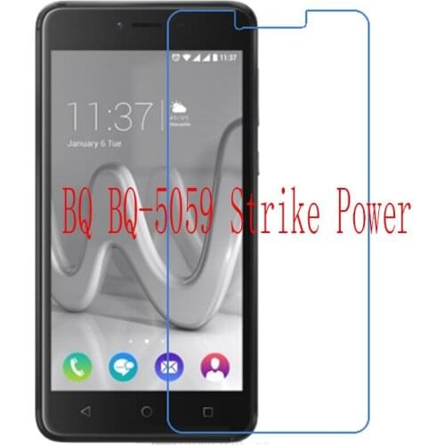 Ultra-thin 0.26mm tempered glass For BQ BQ-5059 Strike Power bq 5059 screen protector protective glass case cover