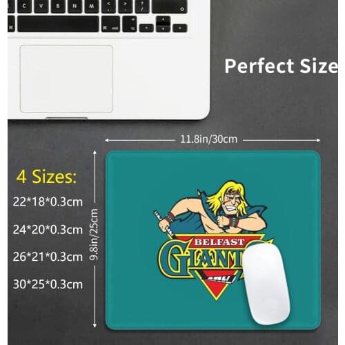 Belfast Giants Ice Hockey Mouse Pad DIY Print Cushion Belfast Giants Belfast Giants Logo Belfast Giants Fans