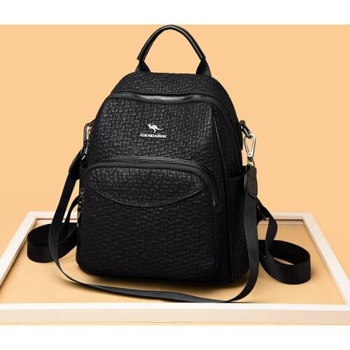 Женские черные рюкзаки Vinco Claros China At AliExpress