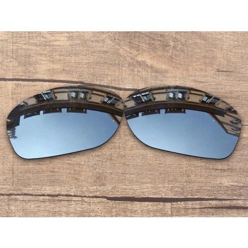 Vonxyz Chrome Mirror Polycarbonate Replacement Lenses for-Oakley Pit Bull Frame
