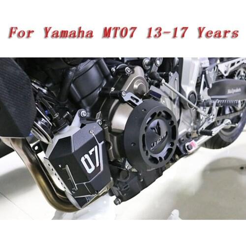 For Yamaha MT-07 MT07 2013-2017 engine protection cover CNC Left and Righ Frame Sliders Crash Pad Cover Falling Protector Guard