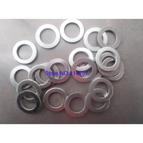 1000pcs/ lot High Quality 11.4*17.4*1.5mm aluminum flat washer Aluminum sealing ring m11.4*17.4 Custom-made