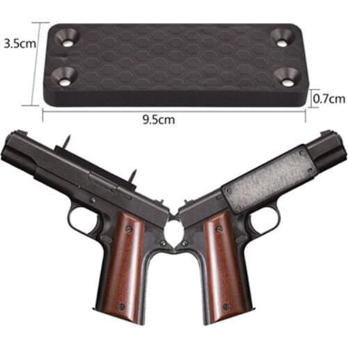 2 pieces Gun Magnet Mount Magnetic Gun Holder Truck Car Holster with 43LB rating