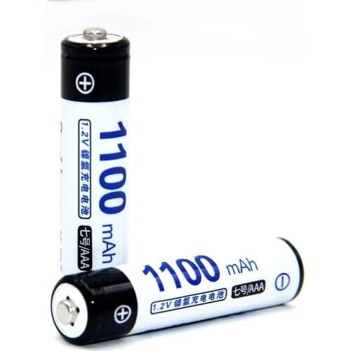 1100mAh AAA Battery 1.2V Ni-MH AAA Rechargeble Battery Ni-MH Battery Rechargeable Batteries for Torch Toys Wireless Mouse Remote