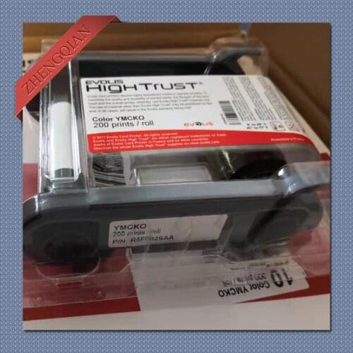 Evolis r5f002saa YMCKO color ribbon