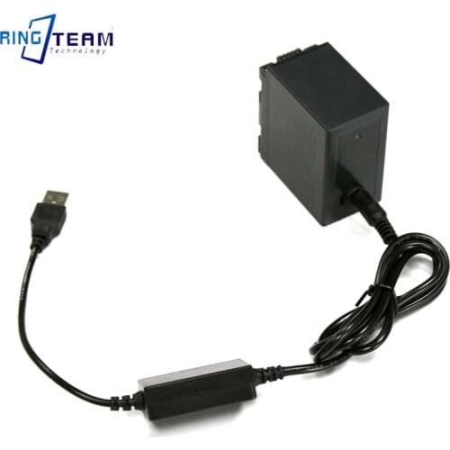D54S dummy battery + USB External power adapter for CGA-D54 AG-DVC180A AG-DVC30 CGA-D54SE / 1B VW-VBD5 CGP-D54S CGR-D54S