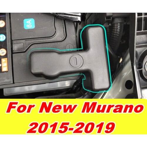 For new murano 2015-2019 Car battery negative protection cover engine battery dust cover rust car accessories