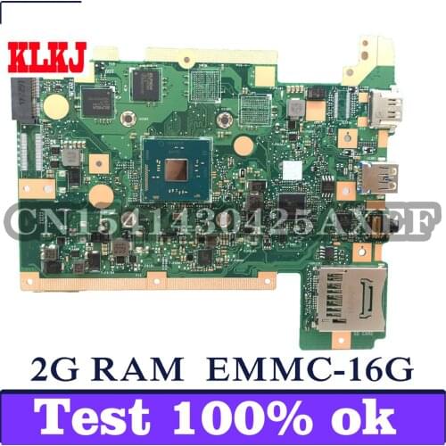 KLKJ C202SA Laptop Motherboard For ASUS C202SA C202S C202 Test Original Motherboard N3060 CPU 2G RAM EMMC-16G