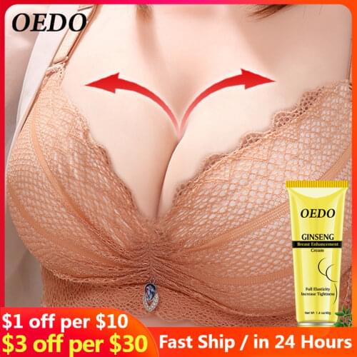 2PCS Ginseng Breast Enlargement Cream Effective Full Elasticity Breast Enhancer Increase Tightness Big Bust Cream Breast Care