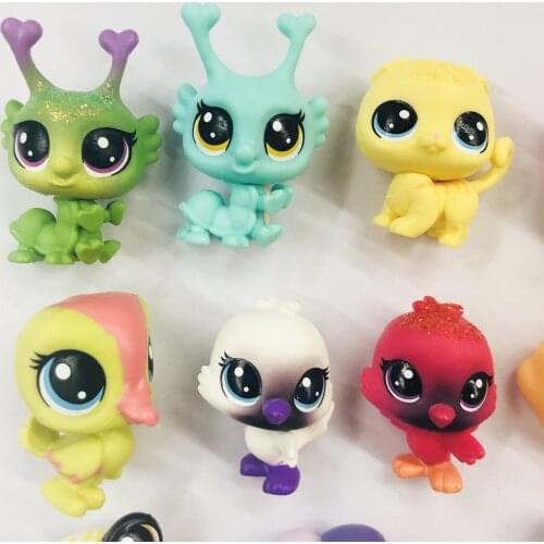 3CM new Rare Yellow Cat doll toy cute cat with Lovely Pet shop animal action figure littlest doll toys