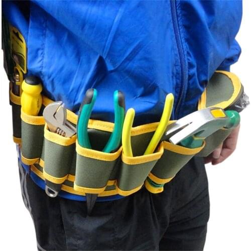 Multi-functional Electrician Tools Bag Waist Pouch Belt Storage Holder Organizer