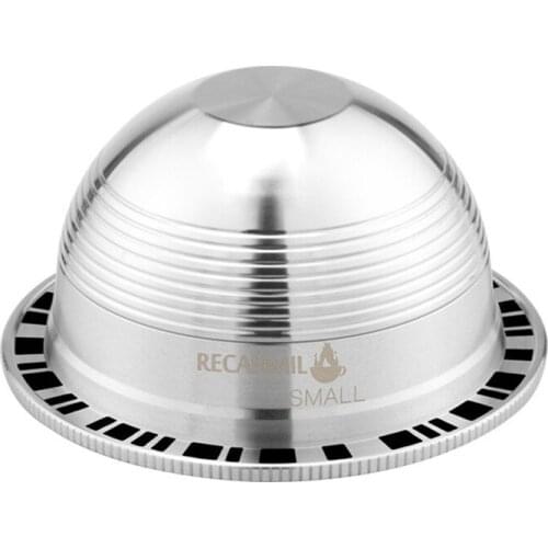 Stainless Steel Refillable Coffee Capsules Reusable Coffee Capsule Cup Filter Set for Coffee Machine