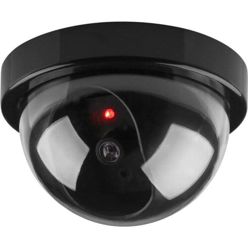 Fake Dummy Camera Dome Indoor Outdoor Simulation Camera Home Security Surveillance Simulated Camera Led Monitor LESHP