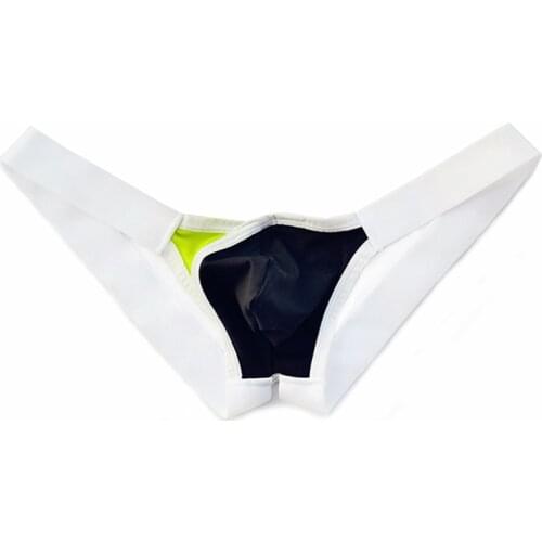 Mens Sexy Underwear G-Strings & Thongs Breathable Thong Hollow Thong Men Underwear Jockstrap Sexy Mens Thongs And G Strings