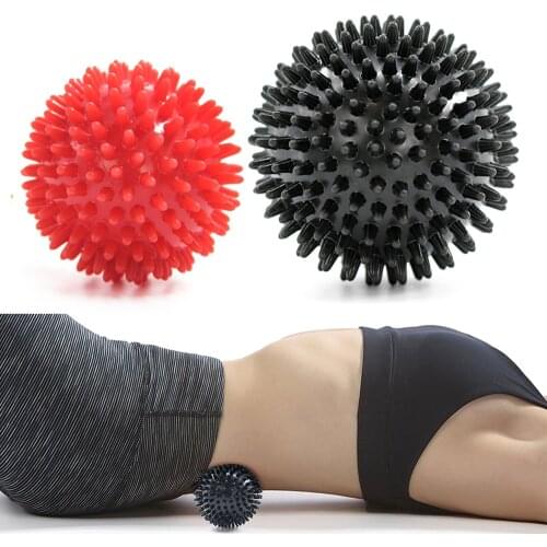 7.5/9CM PVC Hand Fitness Ball Set High Density Spiky Massage Ball Trigger Point Muscle Relaxation Foot/Back/Neck/Leg Pain Relief