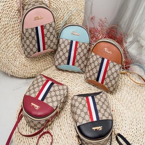 2020 ladies' new spelling color with multifunctional schoolbag fashion single shoulder diagonal letter label bag