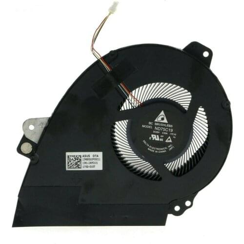 New CPU Cooling Fan For ASUS ROG Zephyrus GX501 GX501V GX501VSK ND75C19-17C10
