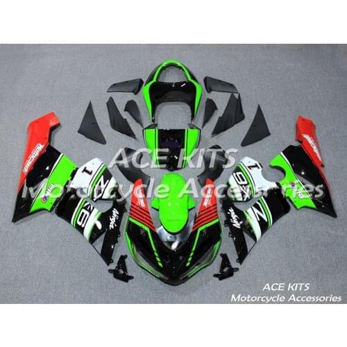 New ABS motorcycle Fairing Fit For kawasaki Ninja ZX6R 599 636 2005 2006 Bodywork Injection mold black ACEKITS Store No.0178