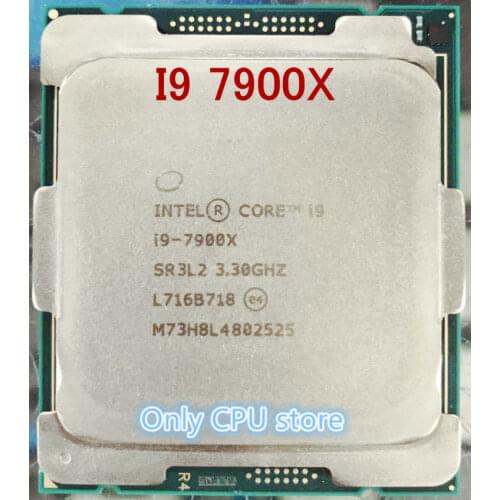 Original I9 7900X I9-7900X CPU Processor 3.3GHZ LGA2066 10-Core scrattered pieces free shipping