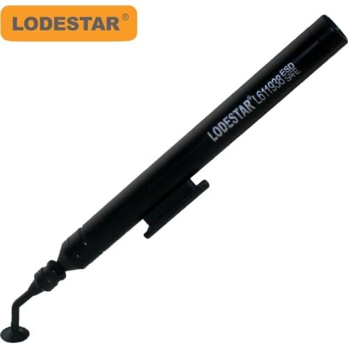 LODESTAR Vacuum Sucking Suction Pen Remover Sucker Pump IC SMD Tweezer Pick Up Tool Solder Desoldering with 3 Suction Headers