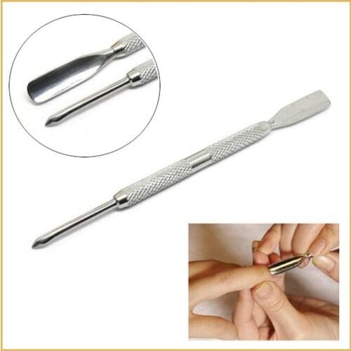 Arrival new style 5packs 3pcs/pack stainless steel cuticle nipper cutter nail art tool spoon pusher remove cutter clipper