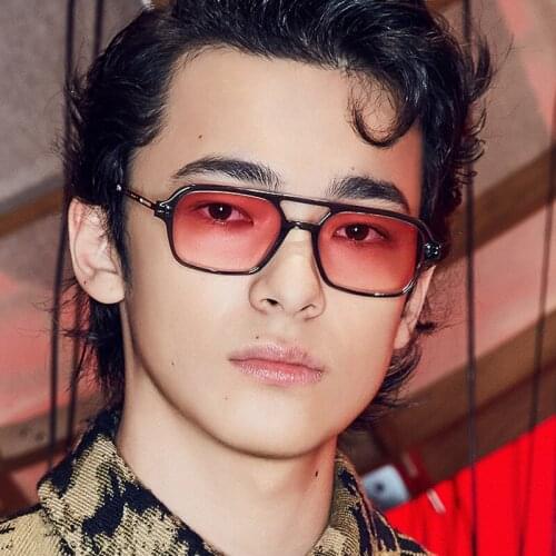 Men Vintage Sunglasses Women 2021 Square Brand Designer Women Sunglasses Luxury Mirror Retro High Quality Female Oculos