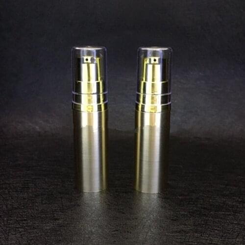 5ml airless pump plastic bottles vacuum pressure emulsion bottle with lotion pump on travelling cosmetic packaging F20171892