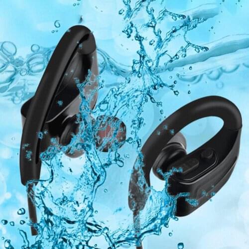 IPX7 Waterproof Wireless Headsets Swimming Diving X30 Sports Earphones Version 4.2 Wireless Noise-canceling Headphones
