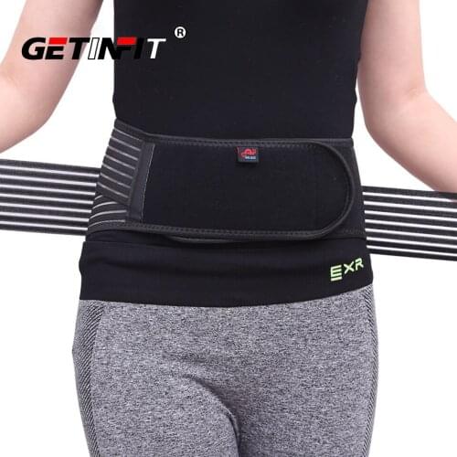 Getinfit 1PCS Tourmaline Products Self-Heating Magnetic Waist Support Belt Lumbar Warm Protector Posture Corrector Lumbar Brace