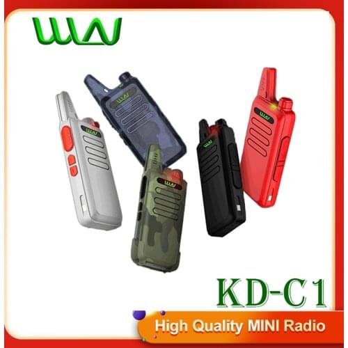 2020 WLN KD-C1 Mini Portable Ham-Radio USB High Quality hf Transceiver KD C1 uhf Communicator Station Mi-Ni wln KDC1