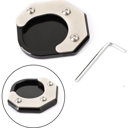 Areyourshop fit for YAMAHA WR250 R/X SEROW250 TRICKER XT250X Kickstand Enlarge Plate Pad Motorcycle Accessories Parts
