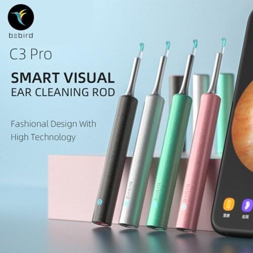 Bebird C3 Pro Smart Visual Ear Stick In-Ear Cleaning Rod 3.5mm HD Endoscope 250mAh battery Otoscope Borescope Ear Picker