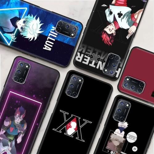 HUNTER X HUNTERPhone Case For Oppo A53 A52 A55 A93 A94 A74 4G 5G For Reno3 Reno4 Pro High Quality Soft TPU Silicone Cover