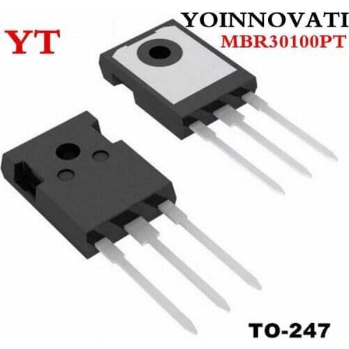 20pcs/lot MBR30100PT MBR30100 schottky diode, 30A / 100V, TO - 247 Best quality